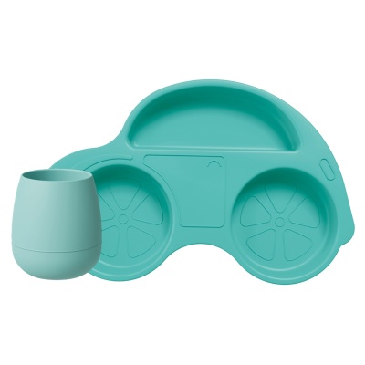 Набор Тарелка детская Машина и стакан Наша игрушка КК2136 1